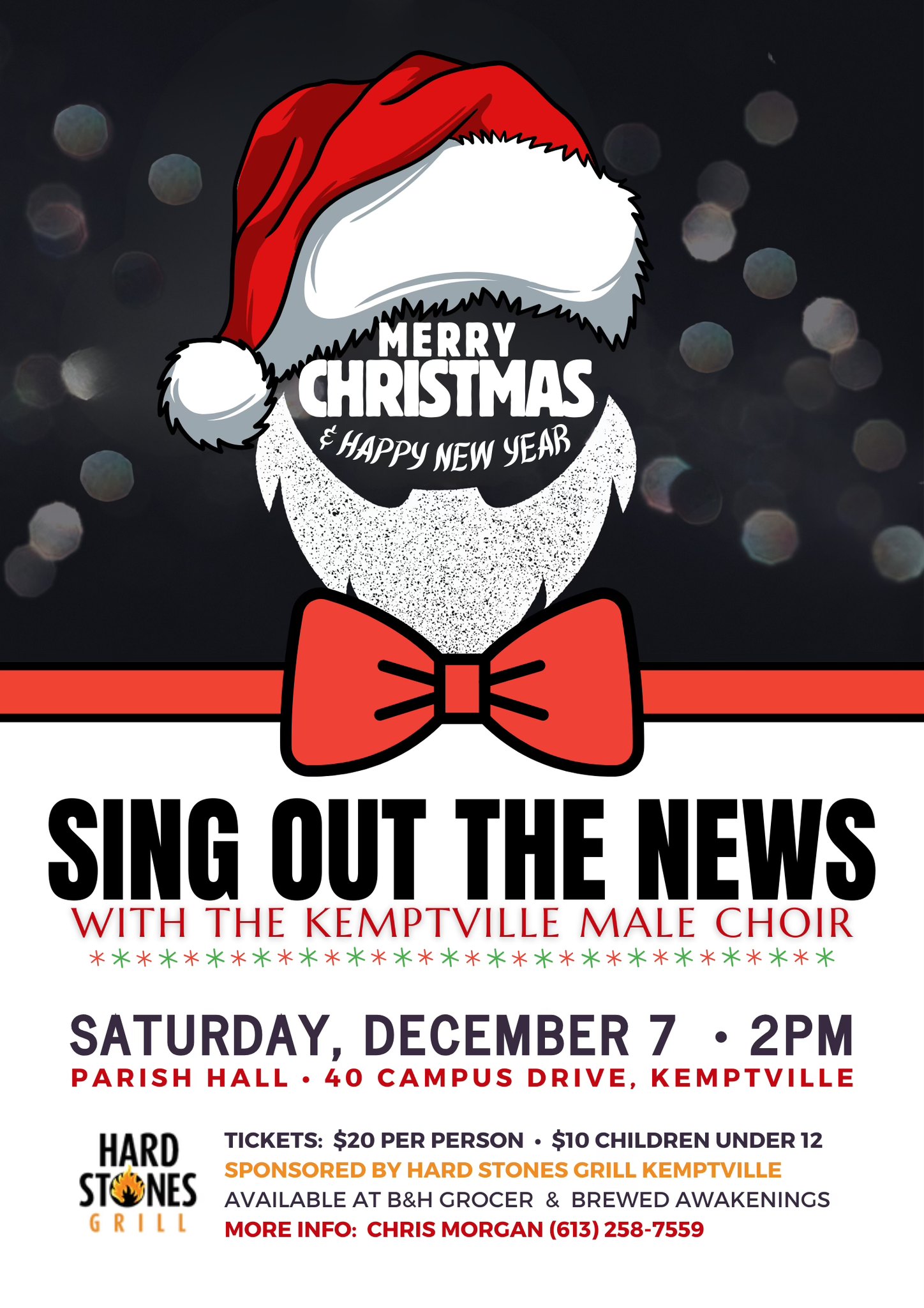 Kemptville Male Choir Dec 7 show