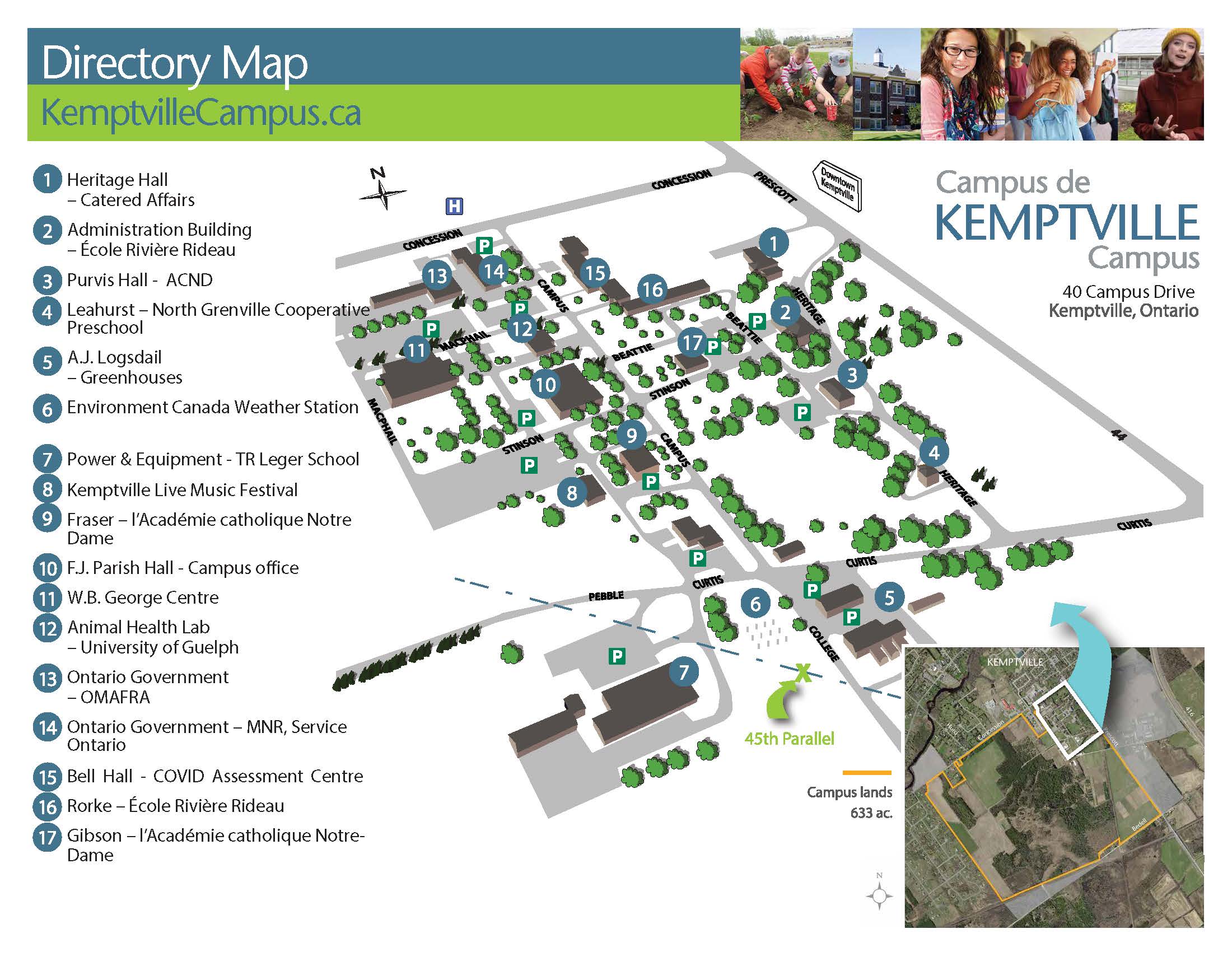 Kemptville Campus - Partners/Tenants